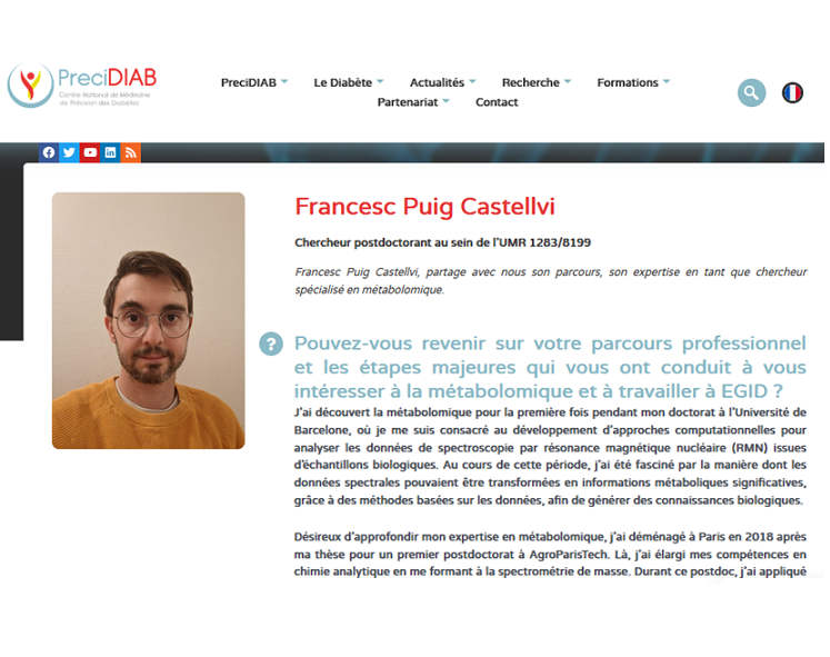 PreciDiab newsletter